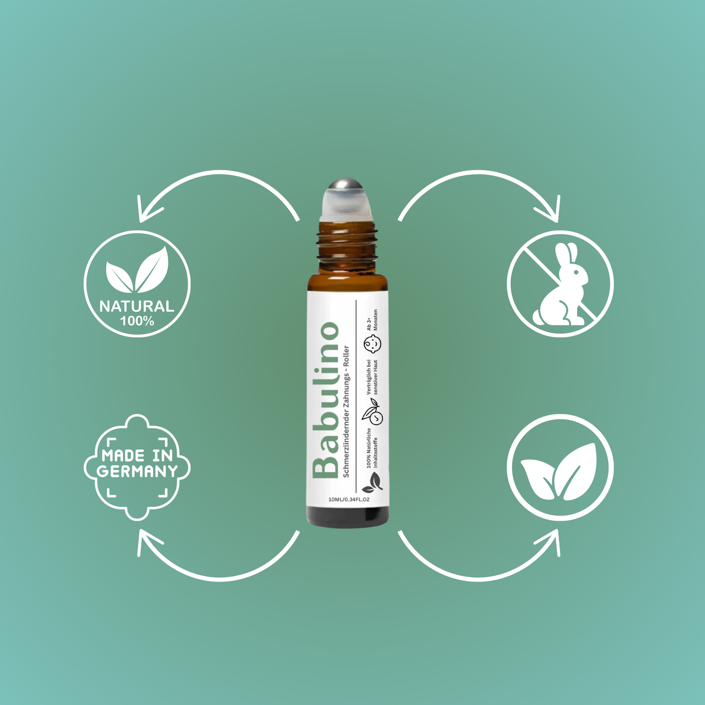 Babulino Diş Kaşıyıcı Roll On