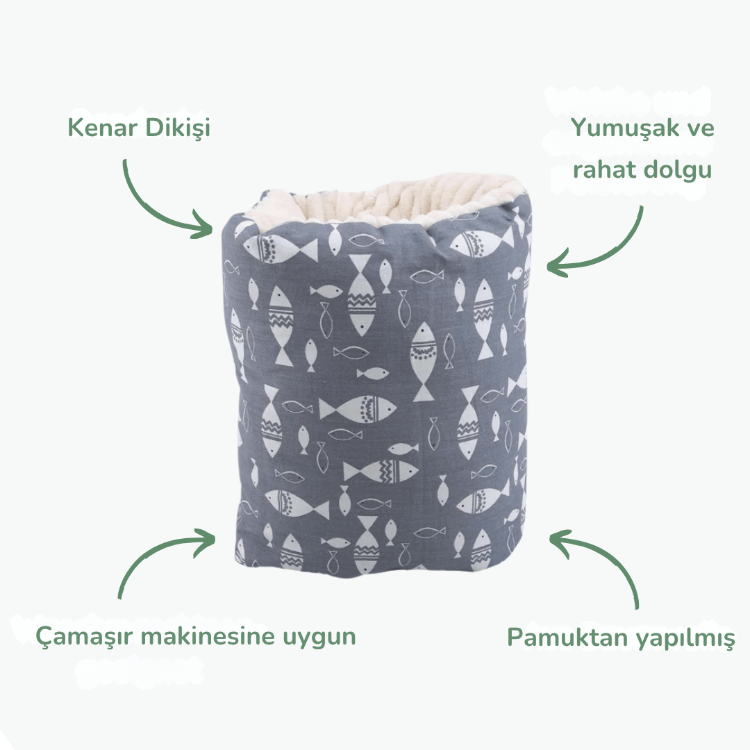 PAMUK BEBEK KOZA - Ağrısız Emzirme ve Biberon Deneyimi İçin Taşına bilir Destek Yastığı (Yıkanabilir, Ergonomik)