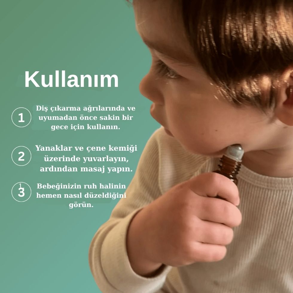 Babulino Diş Kaşıyıcı Roll On